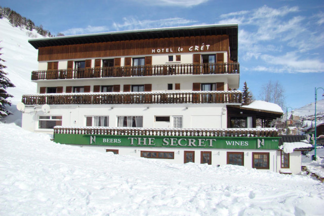 Hotel le Cret en l'hiver