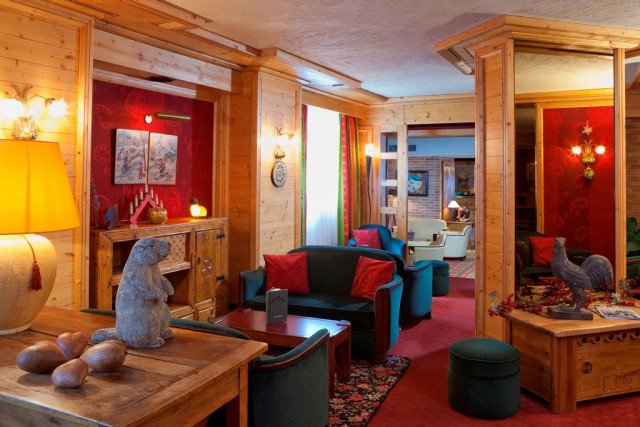 Salon - © Hotel les Melezes Salon