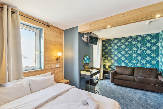 CHAMBRE FAMILIALE - © HOTEL TURAN CHAMBRE FAMILIALE