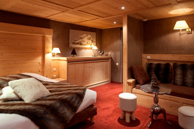Chambre Confort - © Hotel les Melezes Chambre Confort