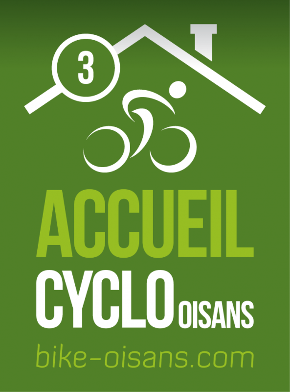Label Accueil Cyclo Oisans - 3 vélos