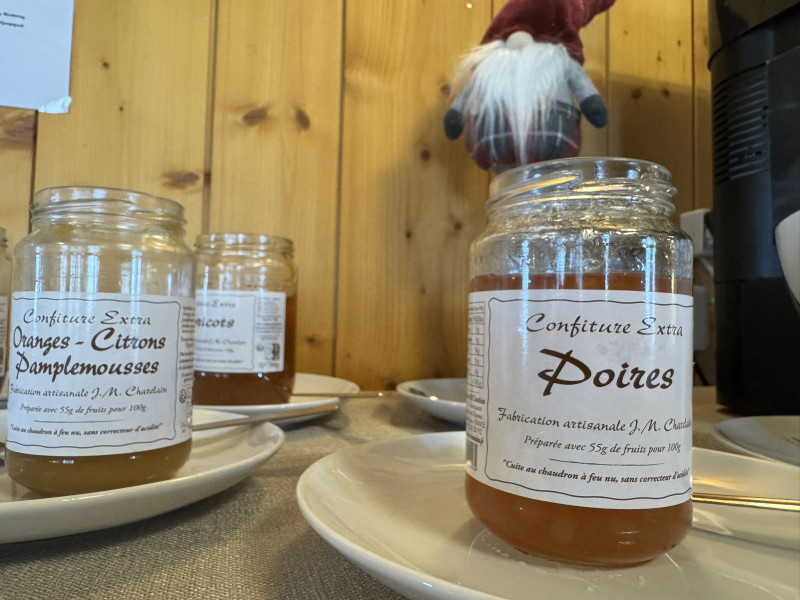 Confitures locales et artisanales