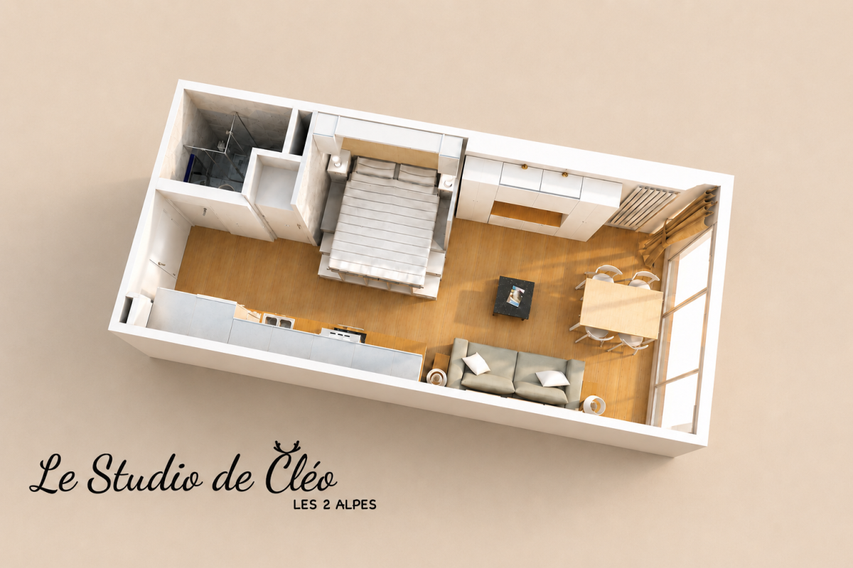 LA MUZELLE 1700 N°01S17 Appartement 4 personnes LA MUZELLE 1700 N°01S17 Appartement 4 personnes