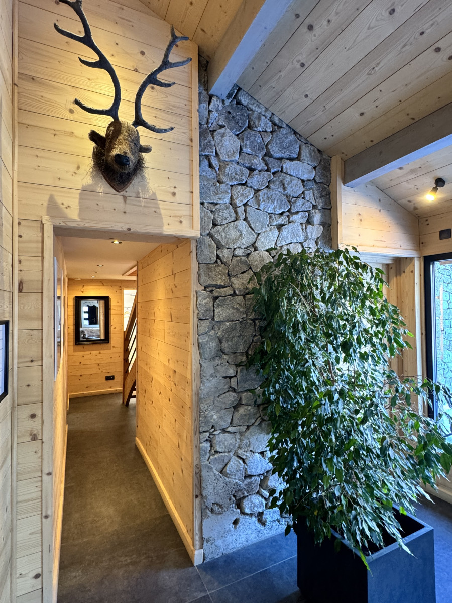 Chalet Hibou 2Alpes Entree couloir