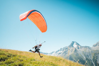 parapente Les 2 Alpes été