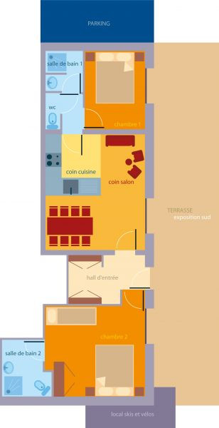 LA LEVANNA Appartement 6 personnes