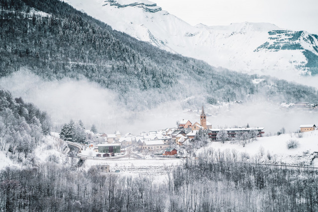 Les villages de Venosc et de Mont de Lans