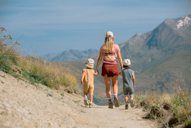 randonnee famille les 2 alpes ete