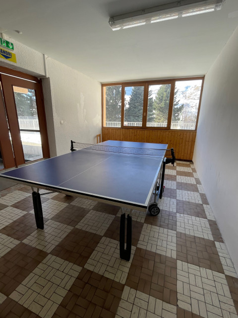 Salle de ping-pong au rez de chaussée