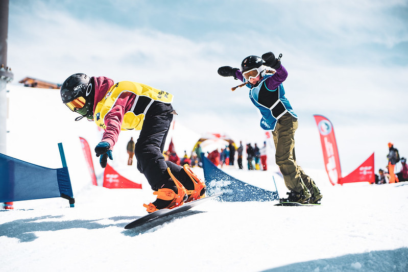 esf-2 alpes cours snowboard