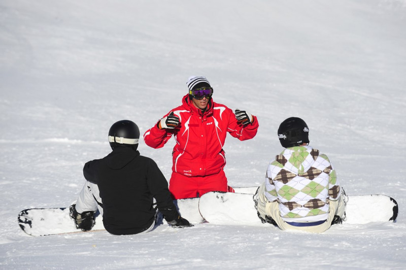 ESF cours snowboard